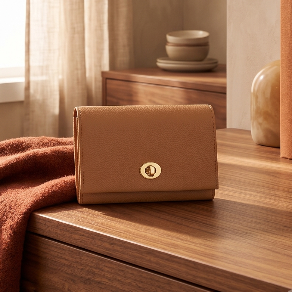 URBAN MINIMALIST BUCKLE WALLET