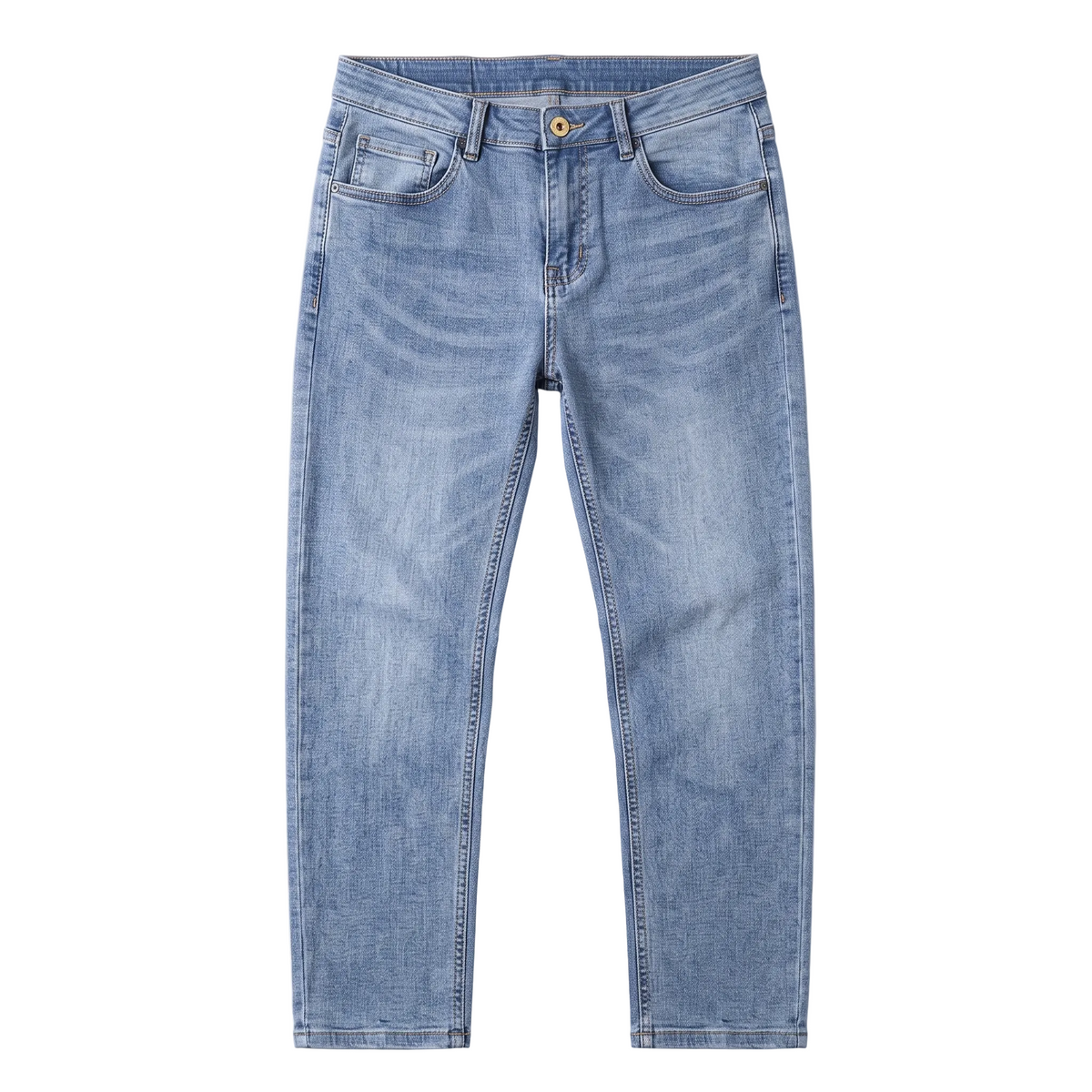 Modern Tapered Summer Denim Jeans