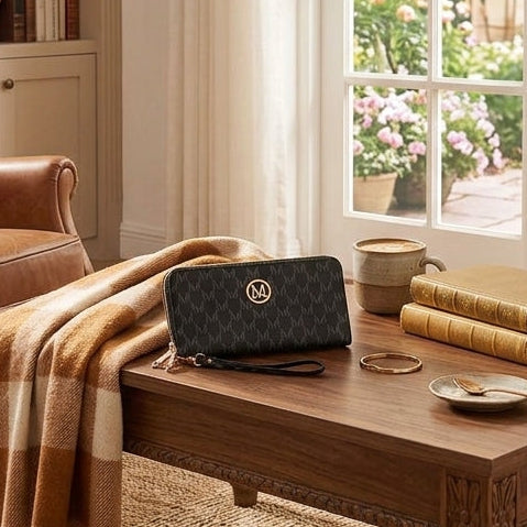 M-MONOGRAM STREET-LUXE WALLET