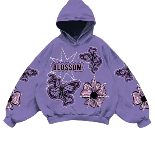 'Blossom Butterfly' Graphic Hoodie