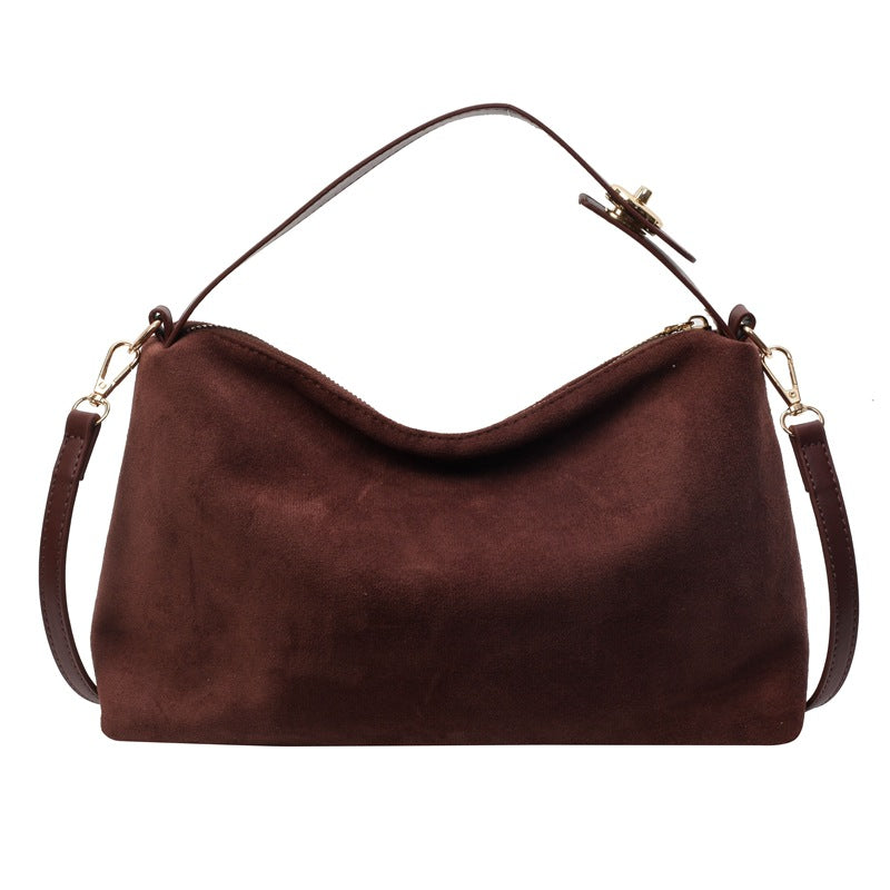 SUEDE SLOUCH BAG