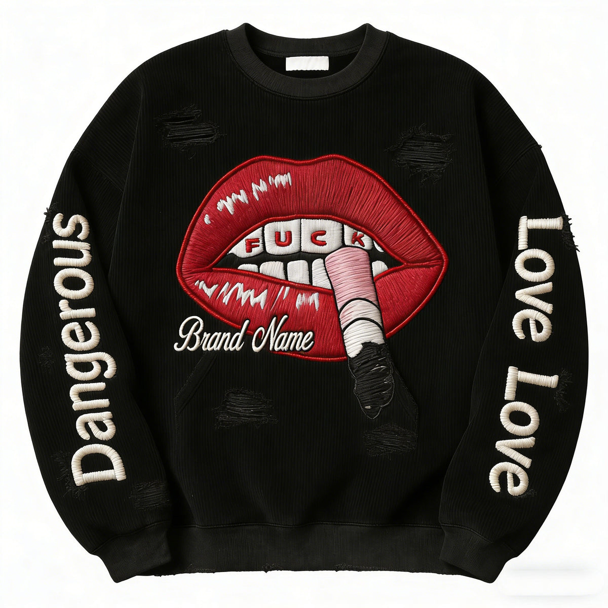 Rebel Edge Velvet Hoodie