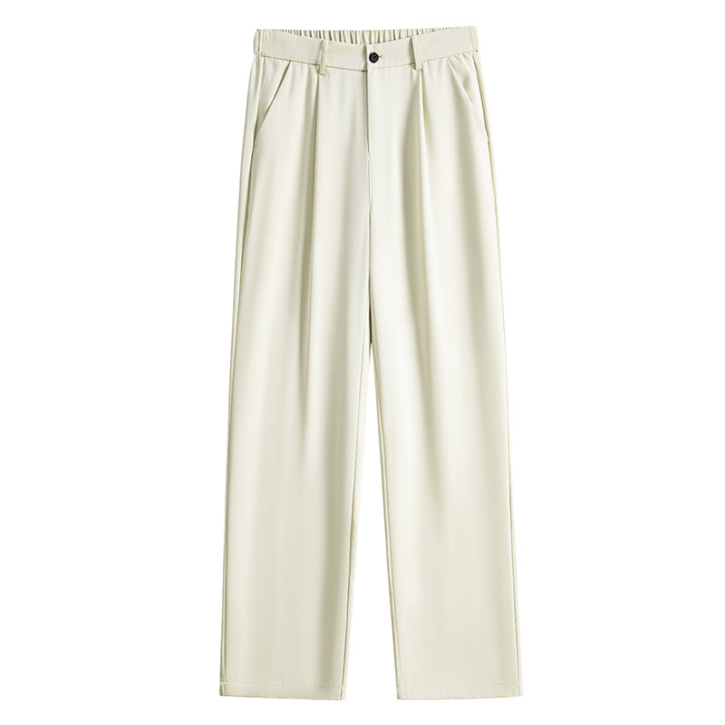 Refined Summer Straight-Leg Pants