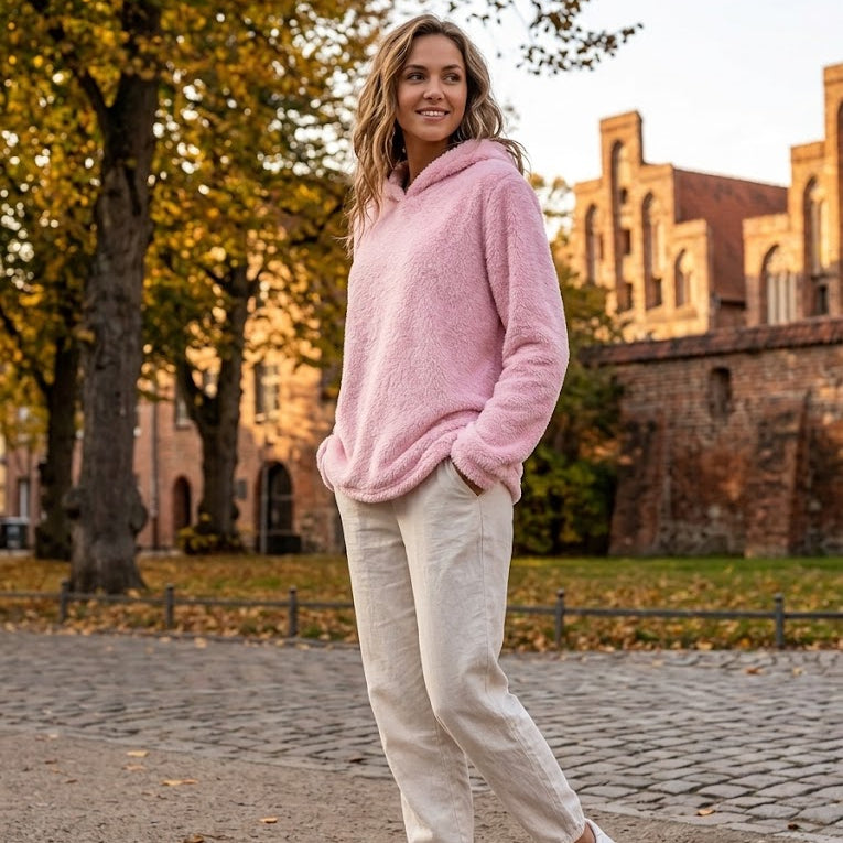 Plush Fleece Cozy Hoodie