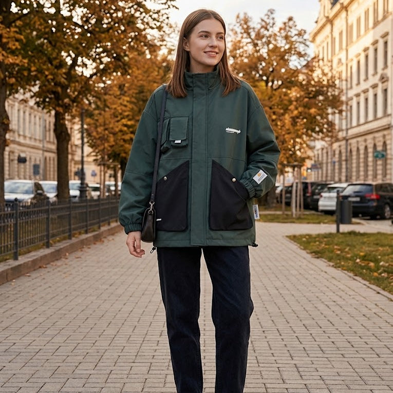 URBAN LETTER ZIP-UP Jacke