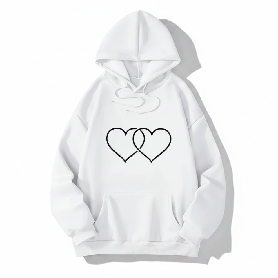 Twin Hearts Hoodie