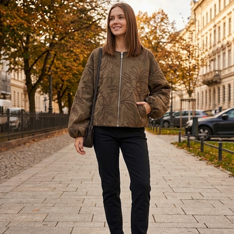 TOKYO VIBE SPLICED PU Jacke