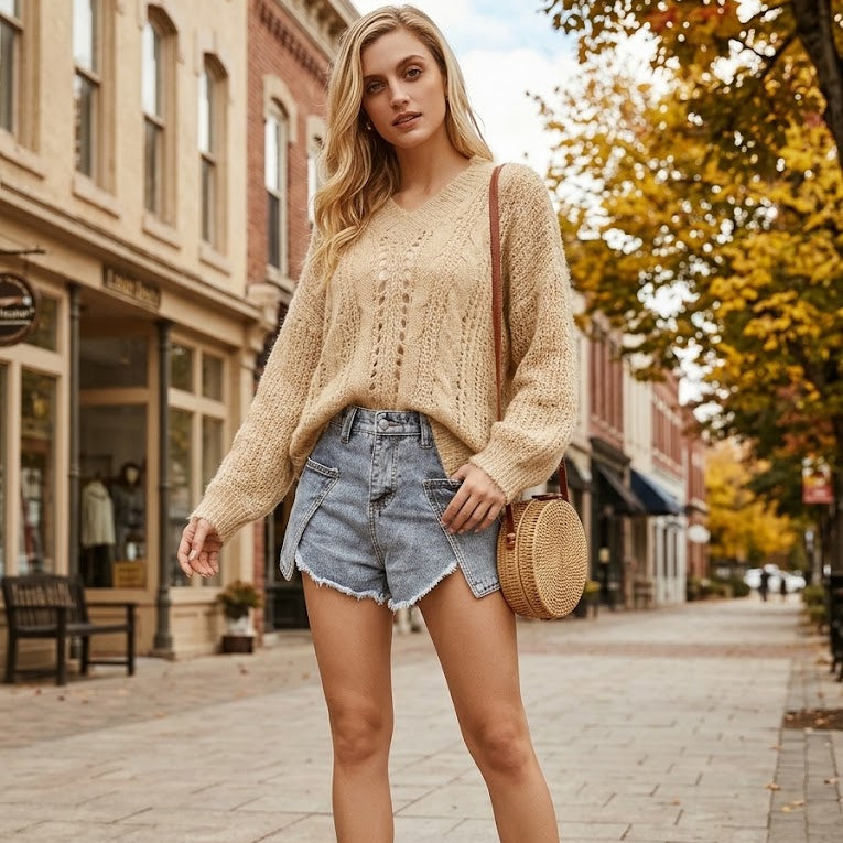 City Shield Oversized Nylon-Jacke